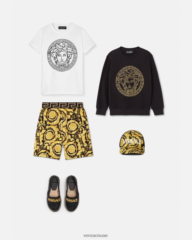 أطفال شورت باروكو Versace مطبعة 0FVD2J1956 ملابس