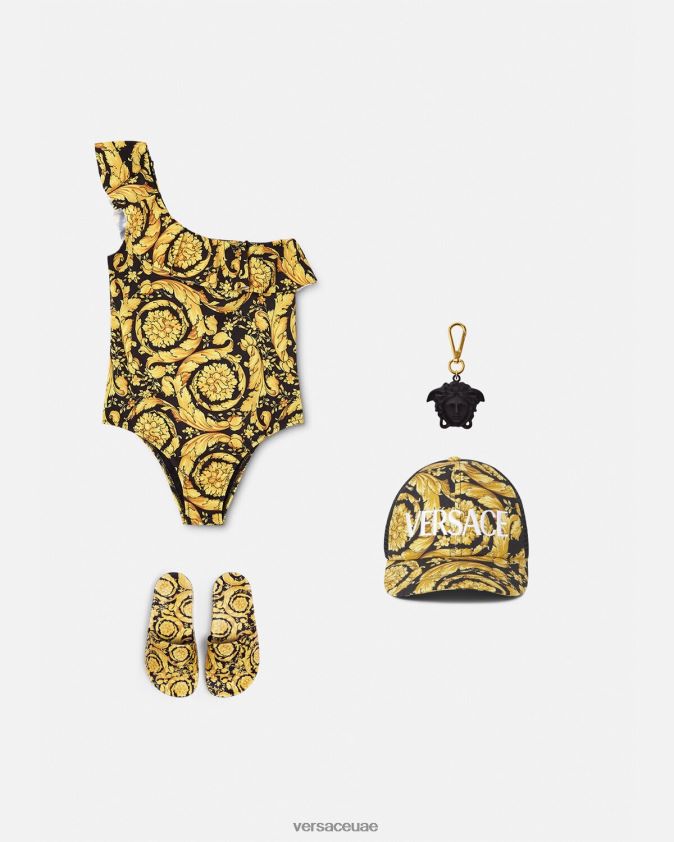 أطفال ملابس السباحة باروكو قطعة واحدة Versace مطبعة 0FVD2J1959 ملابس