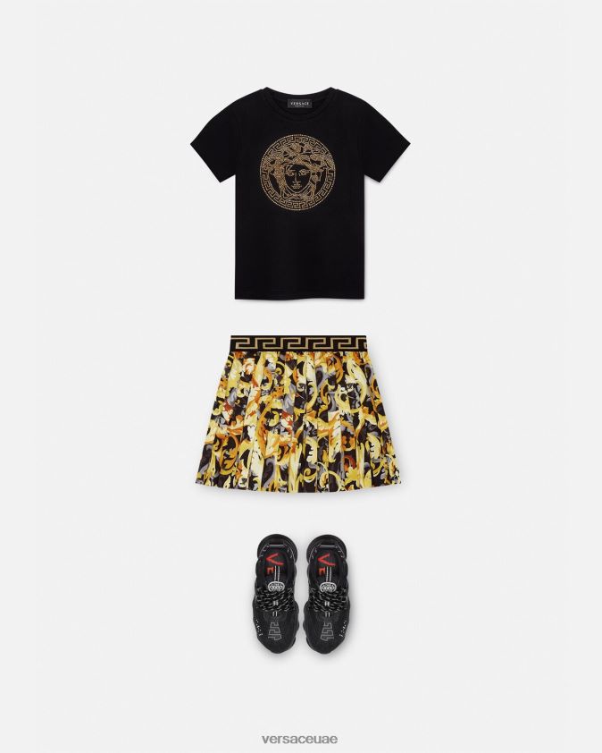 أطفال تي شيرت كريستال ميدوسا Versace أسود 0FVD2J1961 ملابس
