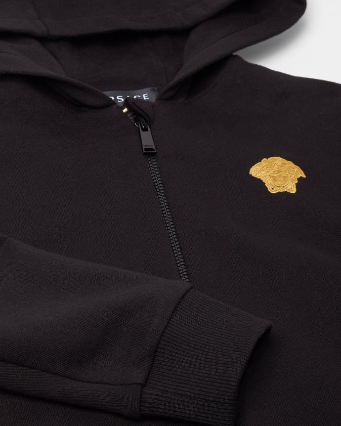 أطفال ميدوسا الرمز البريدي هوديي Versace أسود 0FVD2J1965 ملابس