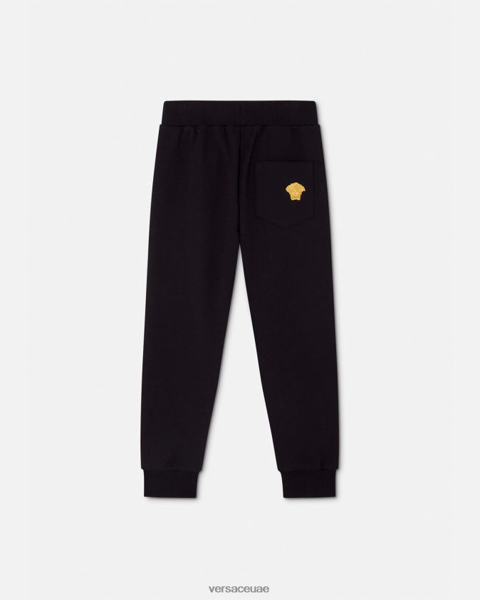 أطفال بنطال رياضي ميدوسا Versace أسود 0FVD2J1967 ملابس