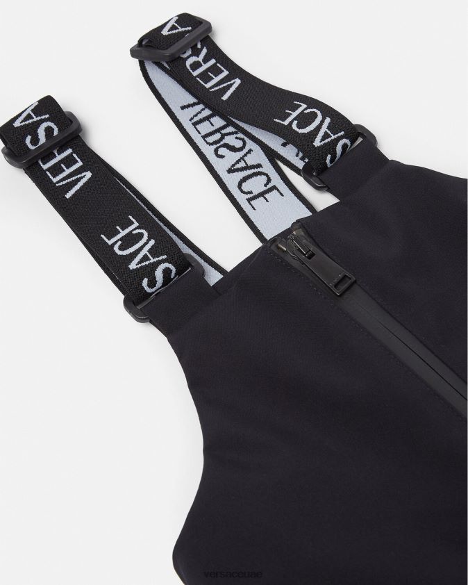 أطفال شعار السراويل الثلوج Versace أسود 0FVD2J1968 ملابس