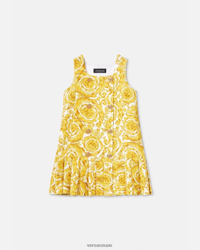 أطفال فستان ميدوسا باروكو Versace مطبعة 0FVD2J1981 ملابس