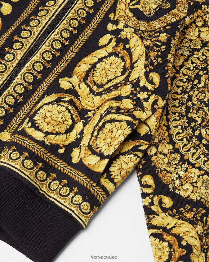 أطفال هوديي بسحاب باروكو Versace مطبعة 0FVD2J1982 ملابس
