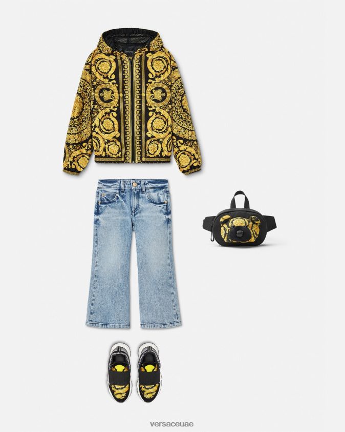 أطفال سترة واقية من الرياح باروكو Versace مطبعة 0FVD2J1983 ملابس