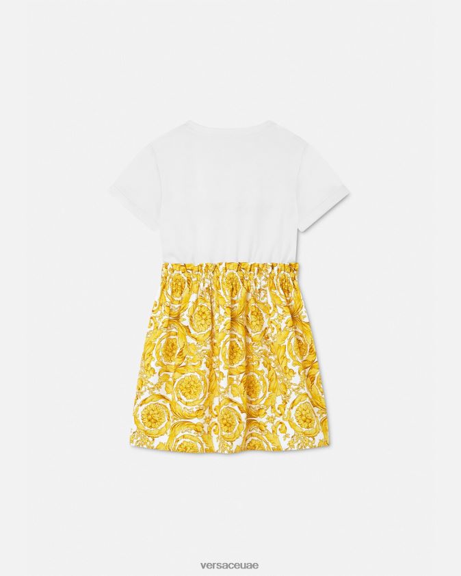 أطفال فستان تي شيرت باروكو Versace مطبعة 0FVD2J1984 ملابس