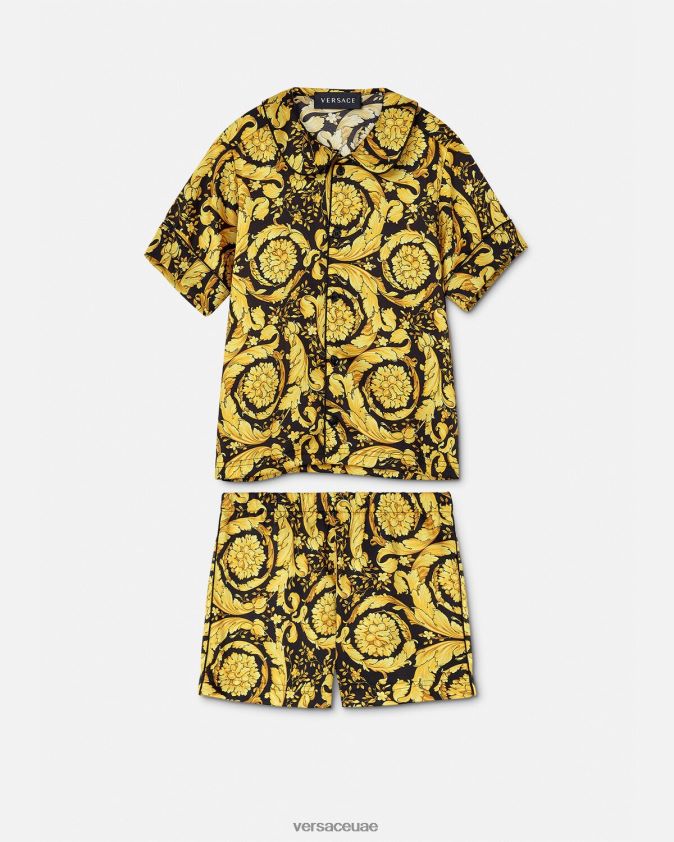أطفال مجموعة بيجامة الباروك Versace مطبعة 0FVD2J1989 ملابس