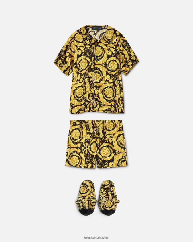 أطفال مجموعة بيجامة الباروك Versace مطبعة 0FVD2J1989 ملابس