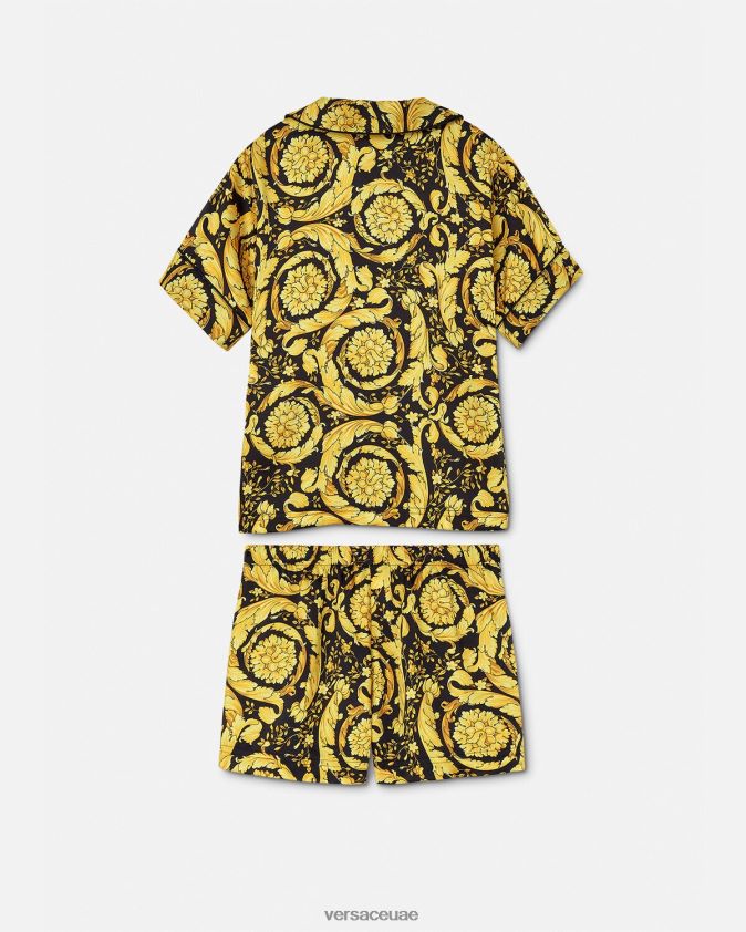 أطفال مجموعة بيجامة الباروك Versace مطبعة 0FVD2J1989 ملابس