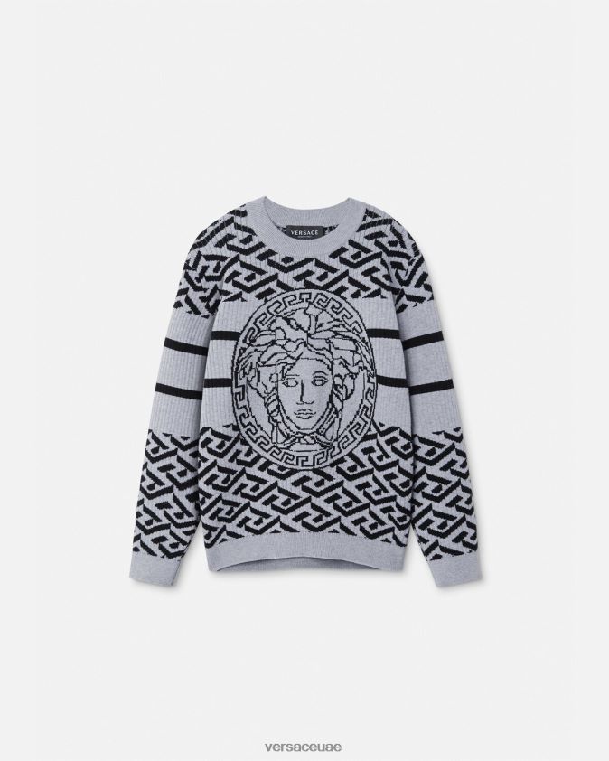أطفال سترة ميدوسا لا اليونان Versace رمادي 0FVD2J1994 ملابس
