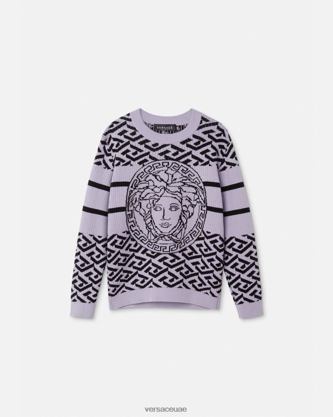 أطفال سترة ميدوسا لا اليونان Versace أرجواني 0FVD2J1995 ملابس