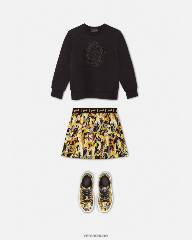 أطفال البلوز ميدوسا الكريستال Versace أسود 0FVD2J1998 ملابس