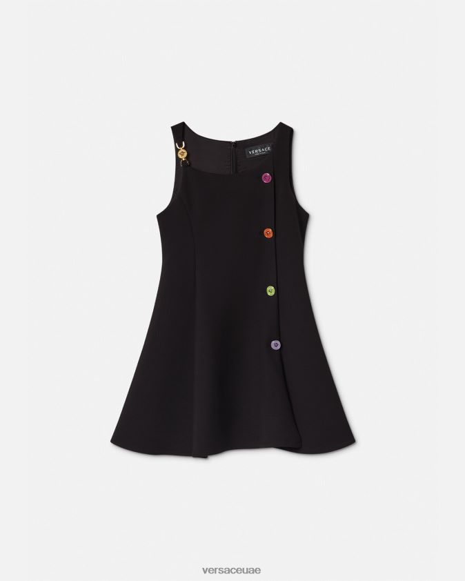أطفال فستان ميدوسا Versace أسود 0FVD2J2000 ملابس
