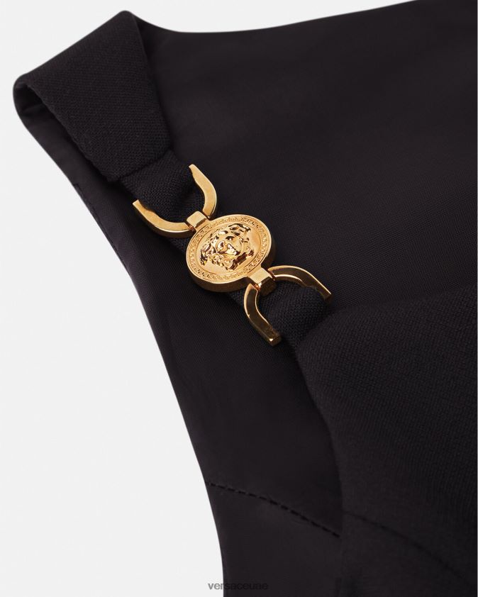 أطفال فستان ميدوسا Versace أسود 0FVD2J2000 ملابس