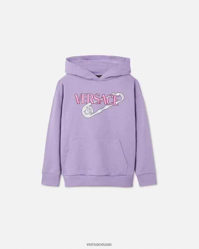 أطفال هوديي دبوس الأمان Versace أرجواني 0FVD2J2009 ملابس