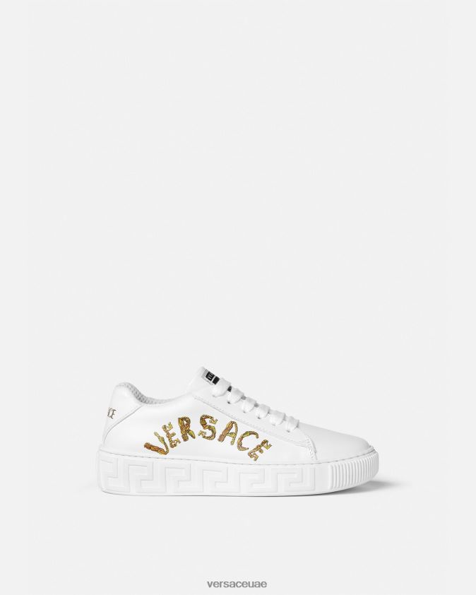 أطفال أحذية رياضية صدف الباروك اليونانية Versace مطبعة 0FVD2J2027 حذاء