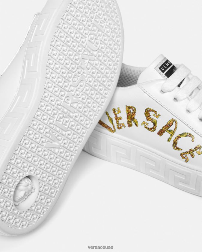 أطفال أحذية رياضية صدف الباروك اليونانية Versace مطبعة 0FVD2J2027 حذاء