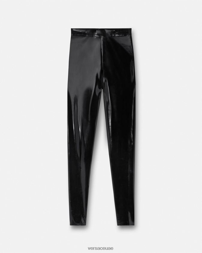 نحيف طماق اللاتكس Versace أسود 0FVD2J203 ملابس