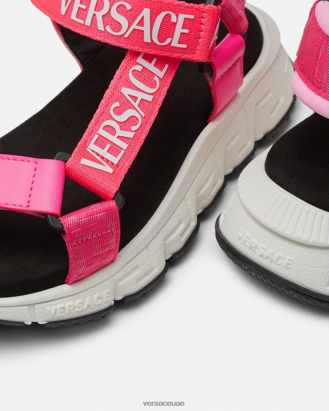 أطفال صندل بشعار تريجريكا Versace ضارب الى الحمرة 0FVD2J2044 حذاء