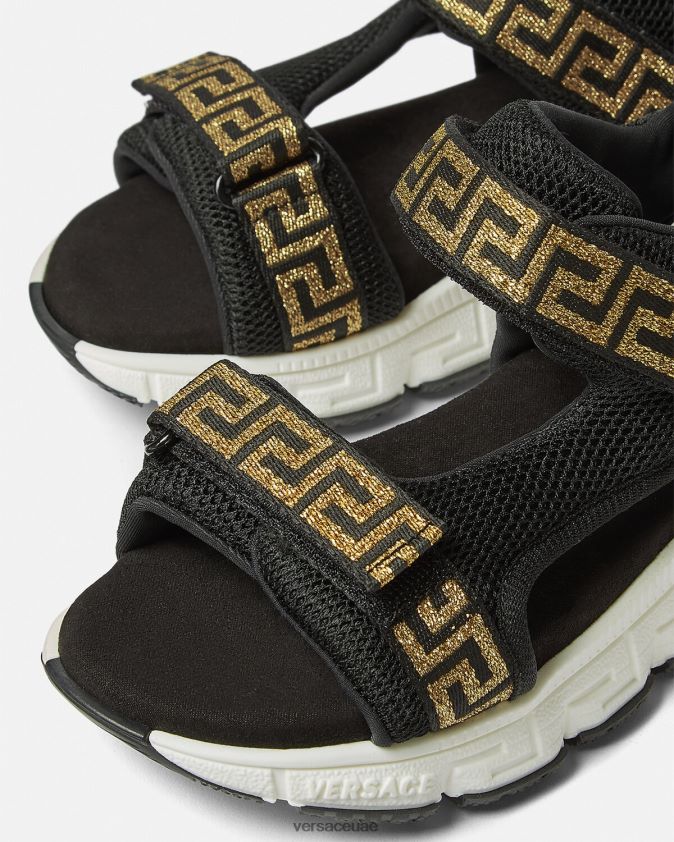 أطفال الصنادل اليونانية Versace أسود 0FVD2J2048 حذاء