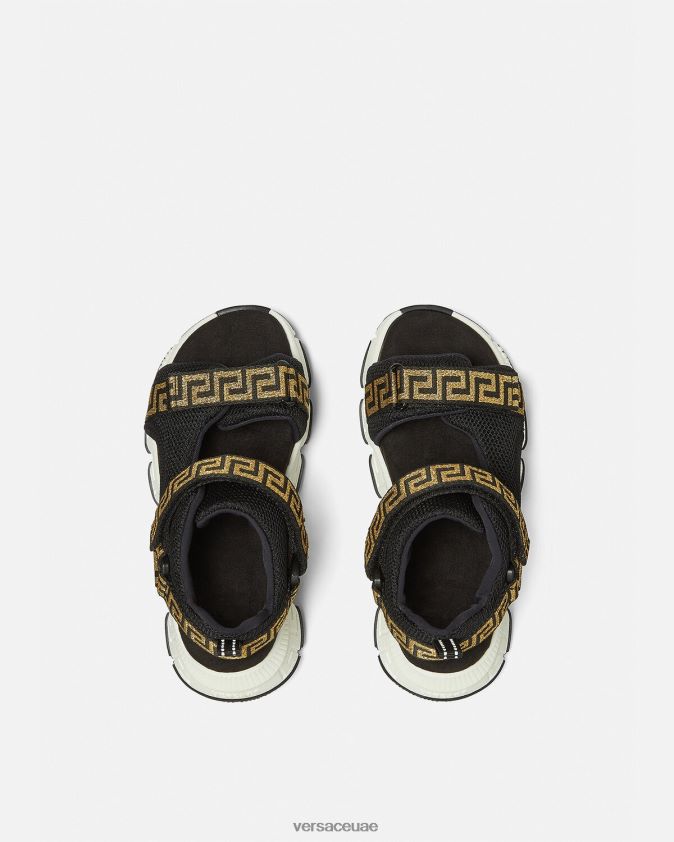 أطفال الصنادل اليونانية Versace أسود 0FVD2J2048 حذاء