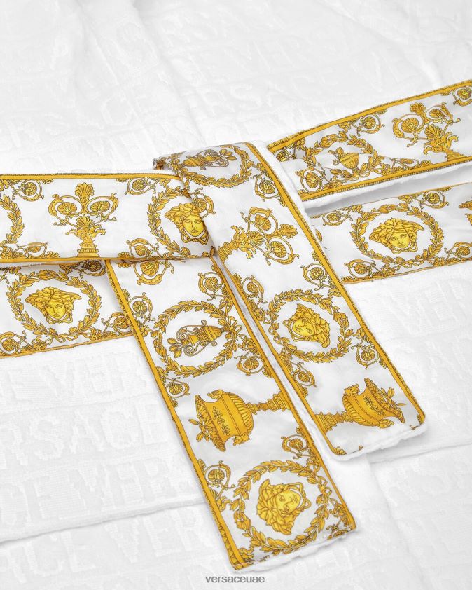 أطفال كل رداء الحمام Versace أبيض 0FVD2J2063 ملابس