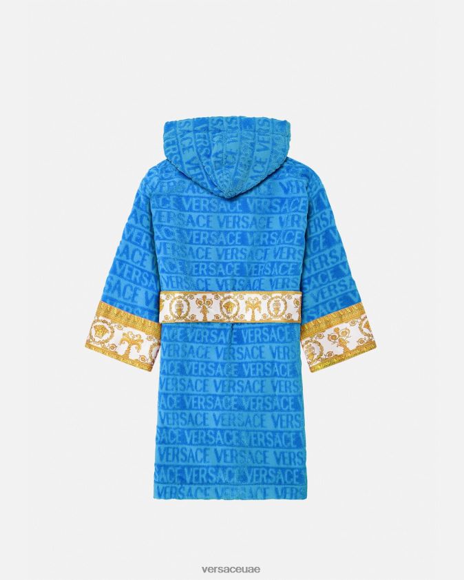 أطفال كل رداء الحمام Versace أزرق فاتح 0FVD2J2064 ملابس
