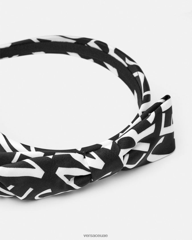أطفال رباط شعر على كامل الجسم Versace أسود وطباعة 0FVD2J2079 مُكَمِّلات