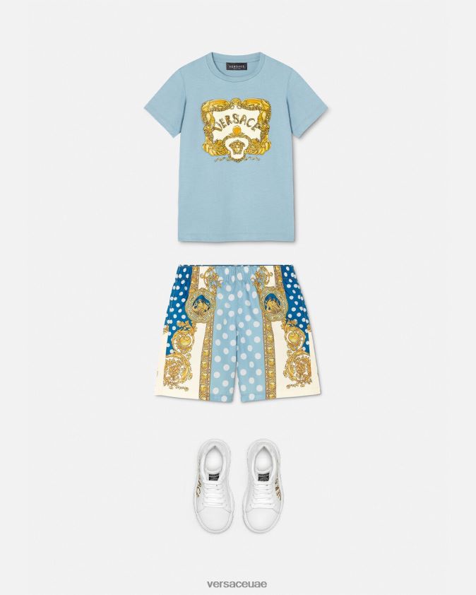 أطفال شورت السباحة الباروكي صدف Versace مطبعة 0FVD2J2085 ملابس