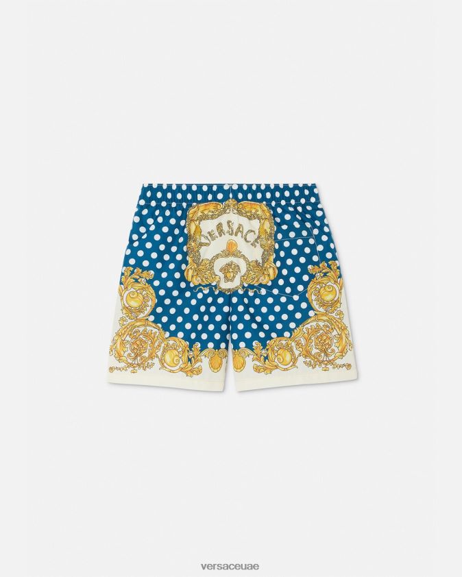 أطفال شورت السباحة الباروكي صدف Versace مطبعة 0FVD2J2085 ملابس