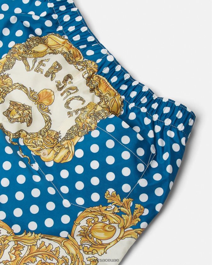 أطفال شورت السباحة الباروكي صدف Versace مطبعة 0FVD2J2085 ملابس