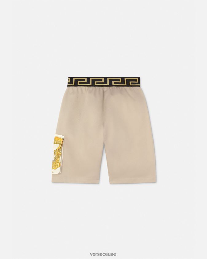 أطفال اليونانية صدف الباروك السراويل Versace اللون البيج 0FVD2J2086 ملابس