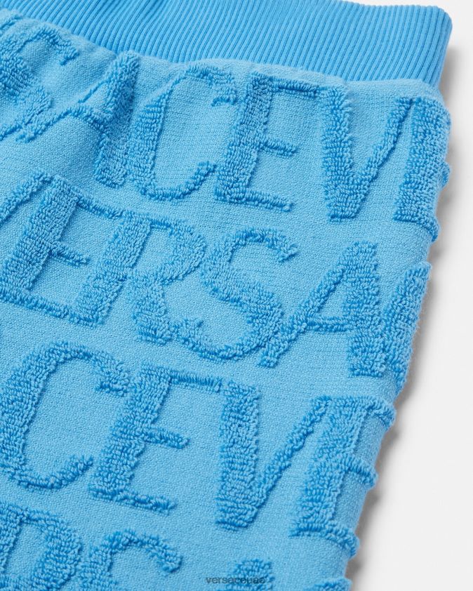 أطفال كل انحاء منشفة السراويل Versace أزرق فاتح 0FVD2J2087 ملابس