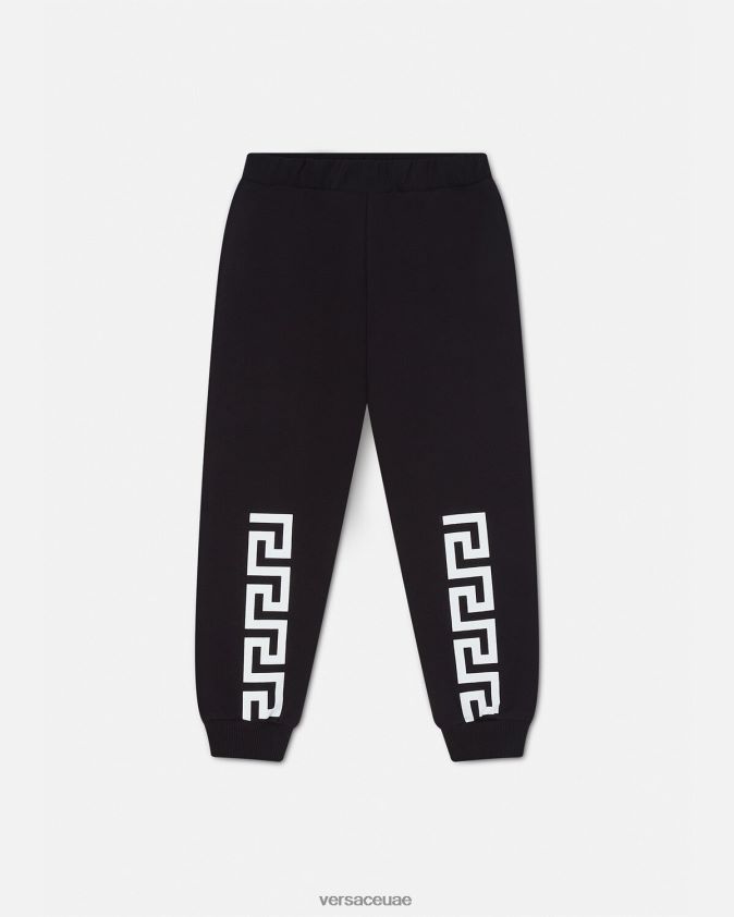 أطفال بنطال رياضي يوناني Versace أسود 0FVD2J2099 ملابس