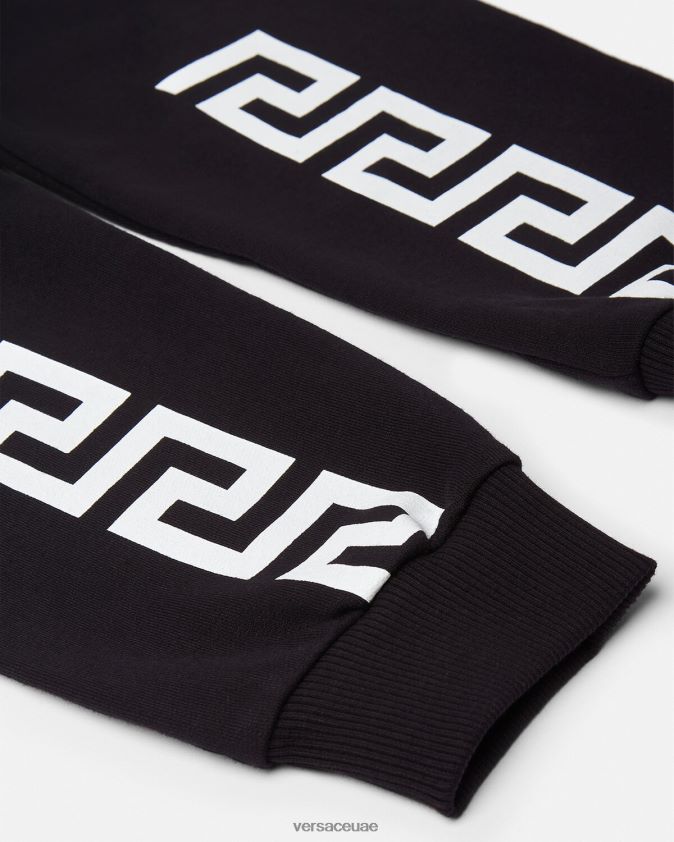 أطفال بنطال رياضي يوناني Versace أسود 0FVD2J2099 ملابس