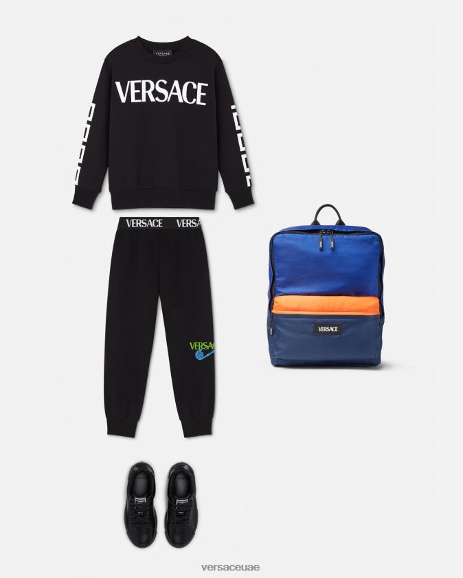أطفال البلوز اليونان Versace أسود 0FVD2J2106 ملابس