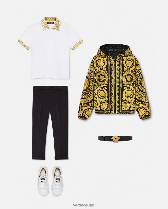 أطفال السراويل الرسمية Versace أسود 0FVD2J2107 ملابس