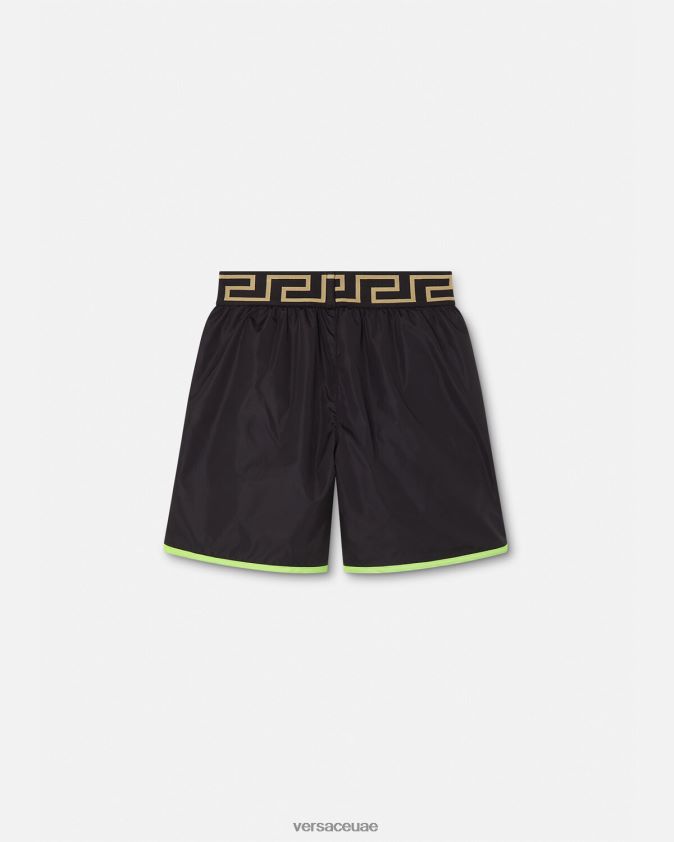 أطفال ميدوسا السباحة السراويل Versace النعناع والأسود 0FVD2J2112 ملابس