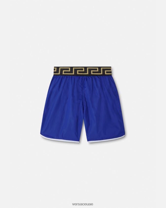 أطفال شورت السباحة ميدوسا اليونان الحدود Versace أزرق 0FVD2J2113 ملابس