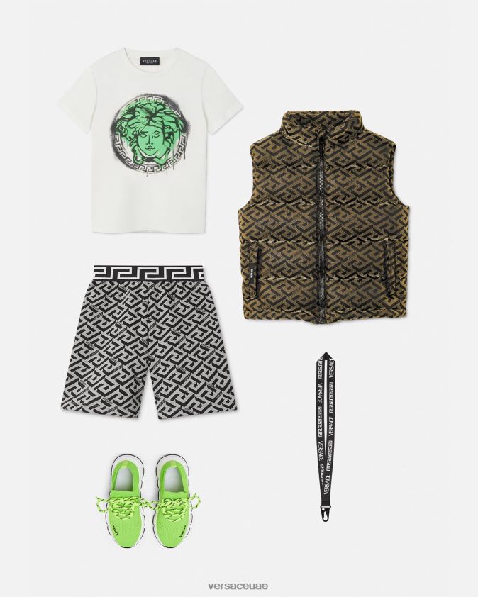 أطفال لا غريكا سترة منتفخة Versace أسود 0FVD2J2117 ملابس