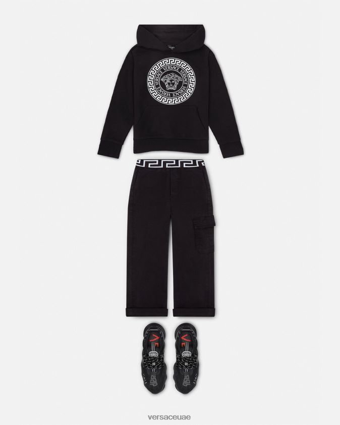 أطفال هوديي ميدوسا Versace أسود 0FVD2J2120 ملابس