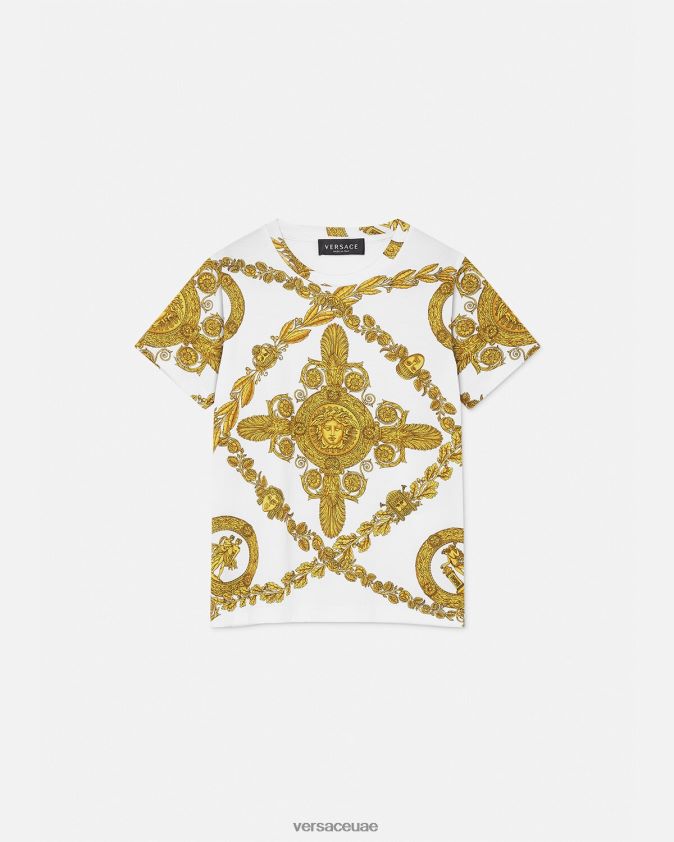 أطفال تيشيرت ماشيرا باروكي Versace مطبعة 0FVD2J2124 ملابس