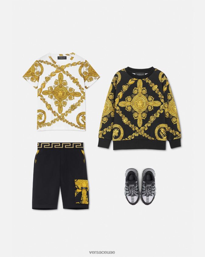 أطفال تيشيرت ماشيرا باروكي Versace مطبعة 0FVD2J2124 ملابس