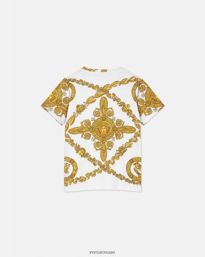 أطفال تيشيرت ماشيرا باروكي Versace مطبعة 0FVD2J2124 ملابس