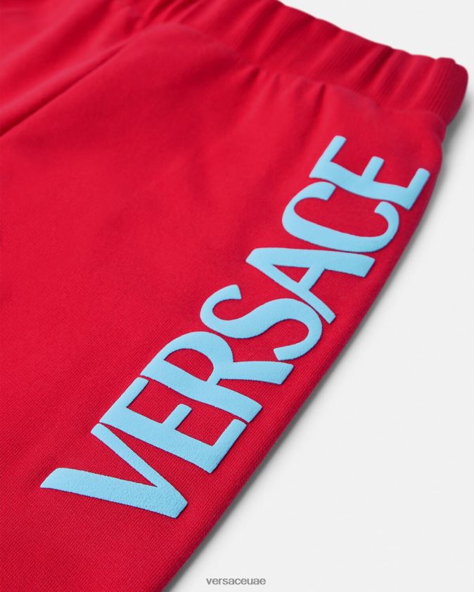 أطفال بنطال رياضي ميدوسا صني Versace أحمر 0FVD2J2138 ملابس