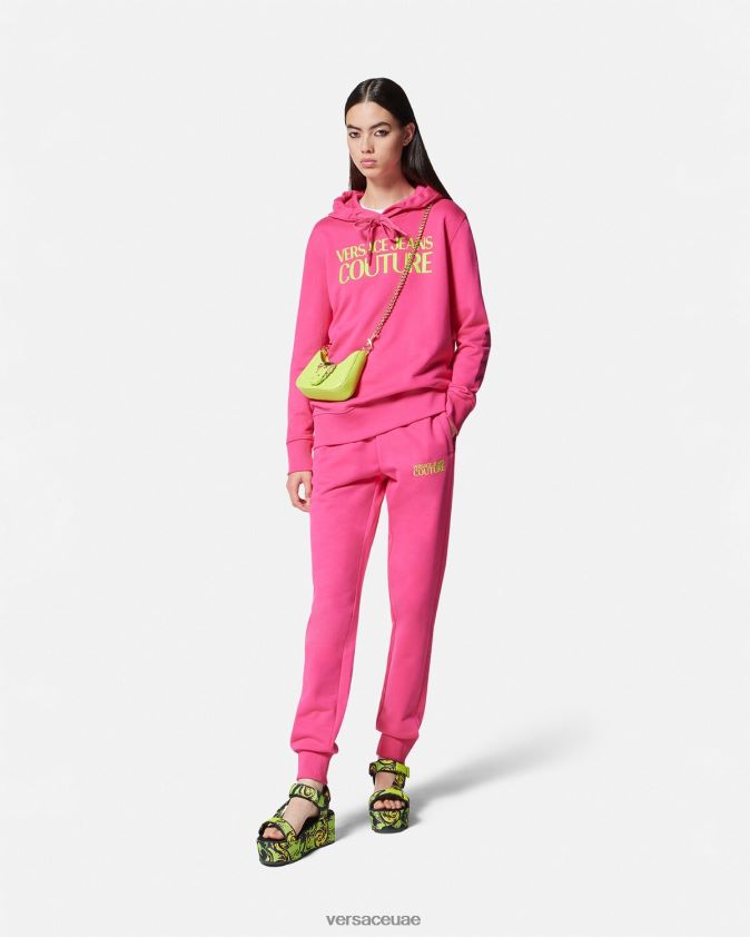 نحيف بنطال رياضي بشعار Versace ضارب الى الحمرة 0FVD2J2176 ملابس