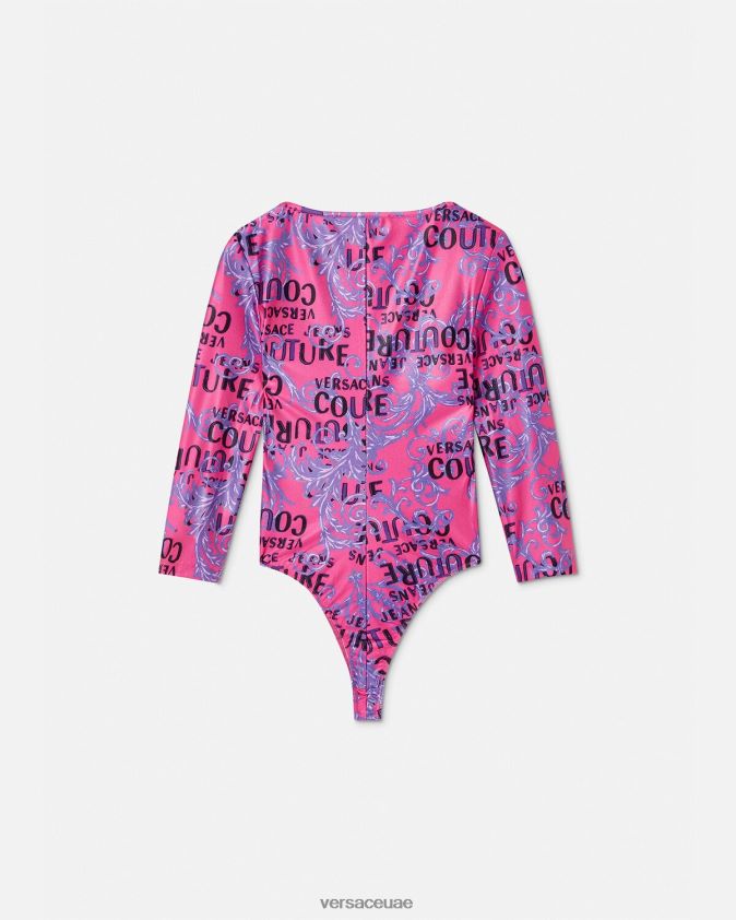 نحيف بدلة رياضية بشعار الماركة Versace ضارب الى الحمرة 0FVD2J2212 ملابس