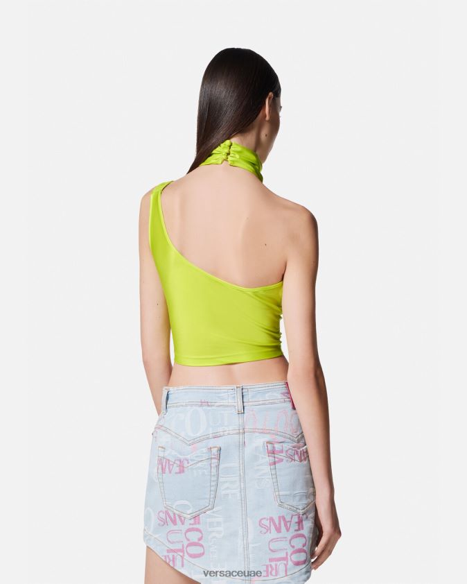 نحيف توب قصير بإبزيم باروكي Versace جير 0FVD2J2217 ملابس
