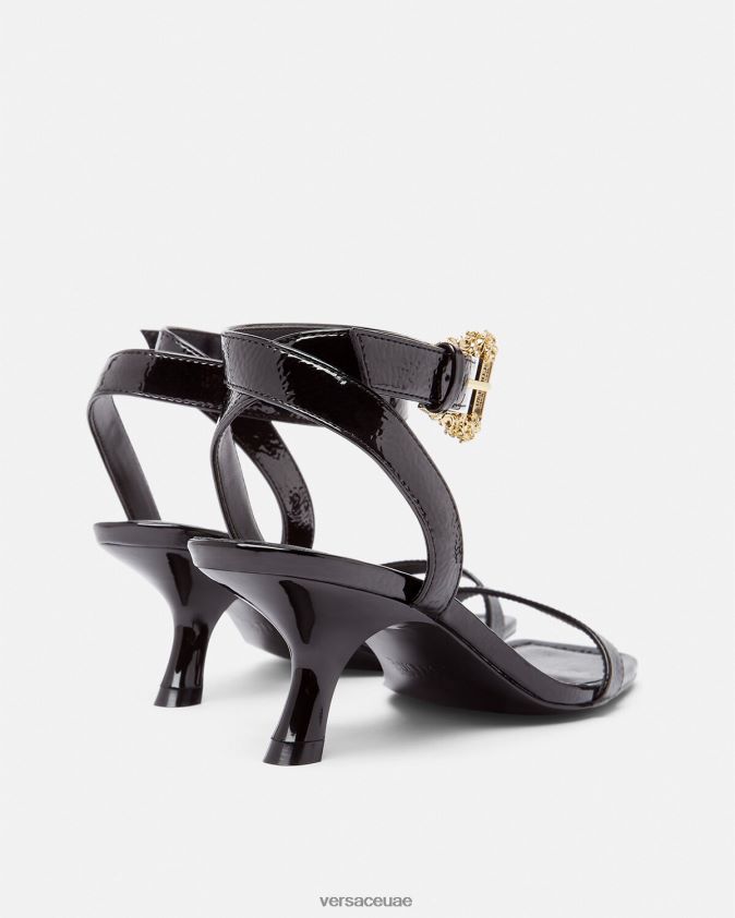نحيف صندل فيونا الباروكي Versace أسود 0FVD2J2258 حذاء