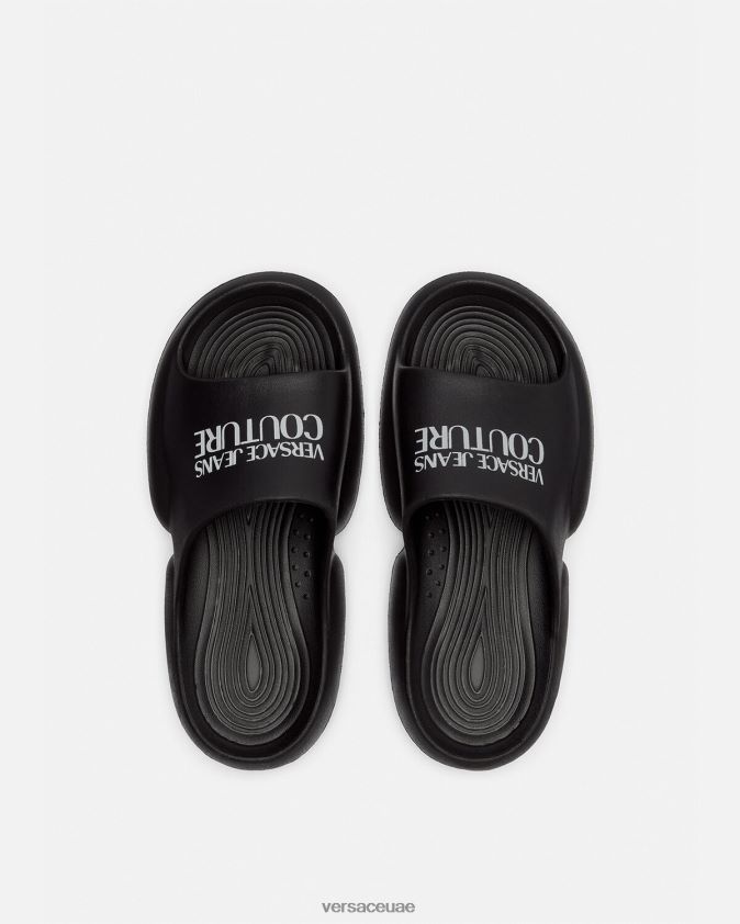 نحيف شرائح تاجو Versace أسود 0FVD2J2268 حذاء